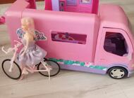 Grajewo ogłoszenia: Duży kamper dla lalek barbie z akcesoriami i rower z lalką.... - zdjęcie